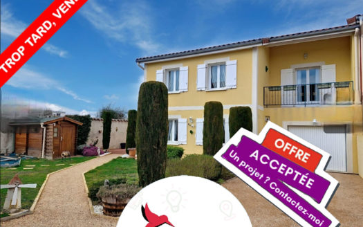 Maison à vendre à SURY LE COMTAL- 4 chambres