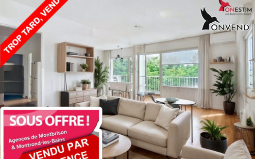 Appartement 4 pièces 80m² SAINT- ETIENNE