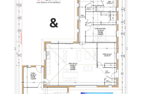 Maison 6 pièces 144m² Andrézieux Bouthéon